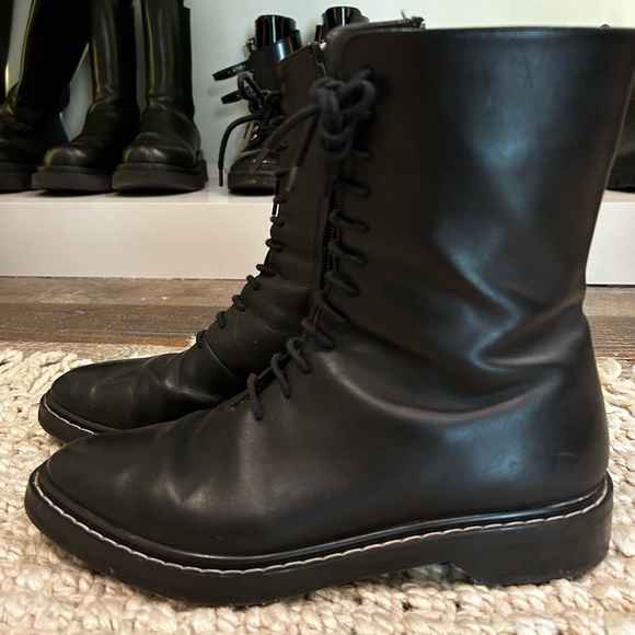 The row fara black lace the row boots - Picture 7 of 8